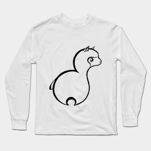 little alpaca Long Sleeve T-Shirt